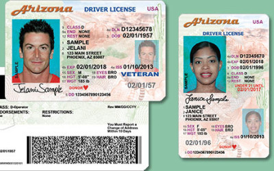 Identification Required to Apply for an Arizona State ID or Driver’s License