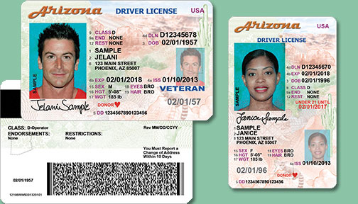 Identification Required to Apply for an Arizona State ID or Driver’s License
