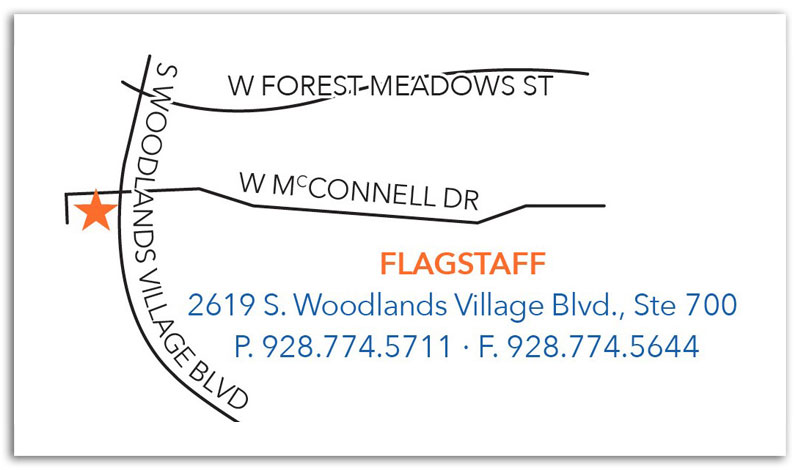 Flagstaff Location Map